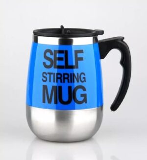 Self Stirring Coffee Mug Cup Stainless Steel Automatic Self Mixing