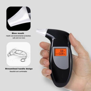Digital Alcohol Tester Handheld with 16 piece Mouthpiece