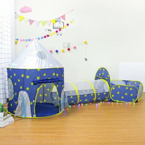 Childrens 3 In 1 Tent Spaceship Tent